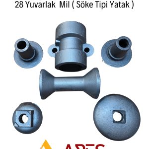28 Yuvarlak Mil ( Söke Tipi Yatak )